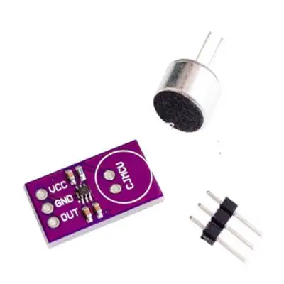 MAX9812L Microfones de eletreto Módulo amplificador de sensor de microfone CJMCU-9812