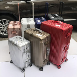 Valise de cabine haut de gamme à roulettes universelles avec cadre en aluminium de 20 pouces, valise de 24 pouces, valise de 26 pouces résistante aux rayures avec serrure TSA - Product Image 2