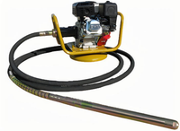 JOVE 220V/380V Diesel/Benzinmotor Betriebener Externer Horizontaler Zementvibrator Hocheffizient 6500 U/min 23kg 1 Jahr Garantie