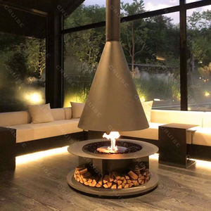CRUCERO moderno interior hogar suspendido <span class=keywords><strong>bioetanol</strong></span> colgante <span class=keywords><strong>chimenea</strong></span> 800mm <span class=keywords><strong>techo</strong></span> montado sin humo hoteles ecológicos - Product Image 3