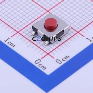 PTS641TK31SMTR2LFS Tactile Switch SMD Switch Single Pole Single <b>Throw</b> Round Button 2.5N Vertical Mount - Product Image 1