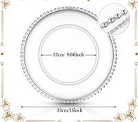 Assiettes en plastique jetables dorées à succès, épaisses, 40,5 cm, économiques, pour mariage, fête, cadeaux d'affaires, vente en gros, bureau