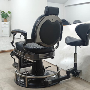 Silla de Barbero Profesional Giratoria 360°, Silla Integrada para Peluquero, Silla de Técnico, Taburete Giratorio para Salón de Belleza - Product Image 3