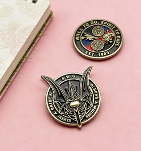 맞춤형 메탈 코인 어떤 모양이든 기념품 맞춤형 코인 컬렉션 에나멜 2D 3D 합금 금 은 도금 챌린지 코인 - Product Image 6