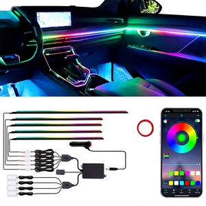 Premium RGB Interior Ambient <b>Light</b> Flexible LED Strip Lighting with APP <b>Control</b> & IP65 Waterproof for Universal Car & Truck Use - Product Image 2