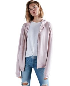 เสื้อฮู้ดแบบมีซิปของผู้หญิงผ้ากำมะหยี่มีซิปสำหรับใส่ในฤดูหนาว - Product Image 1