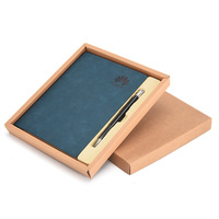 Joytop Fournitures de bureau et scolaires, ensemble de carnets de notes en cuir PU de couleur pastel au design classique personnalisé, format A5