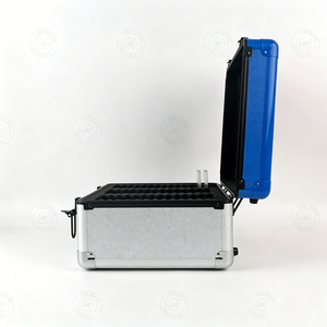Popular Rolling Pull Rod Graded Card <b>Storage</b> Box Shockproof 4 Row Display Slab <b>Container</b> <b>Large</b> Capacity For Cards - Product Image 2