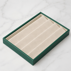 Fashion Green Jewelry Tray for Earring <b>Ring</b> Pendant <b>Necklace</b> Jewelry Free Combine Display Tray - Product Image 5