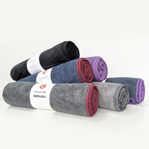 Toalla de Yoga Caliente Económica de Fábrica con Ancho Extra, Toalla Deportiva Gaiam, Logotipo Personalizado Naranja, Toalla de Yoga Caliente para Hidratación - Product Image 2
