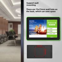 ZhengFeng Nueva Tableta Publicitaria Comercial Todo en Uno de 8 Pulgadas para Montaje en Pared, Rockchip Android 11, 2GB, Resistente al Agua y a Caídas, 4G