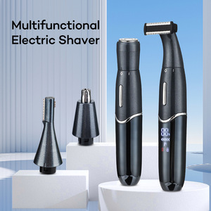 4in1 <strong>Rechargeable</strong> Electric Trimmer For Face Body Waterproof USB <strong>Shaver</strong> &amp; Epilator For Women Men Painless Facial Hair Removal - Product Image 2