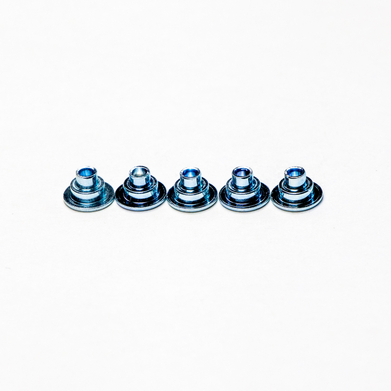 Blue Zinc Coated Iron Semi Tubular