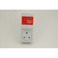 Dispositivo de protección contra sobretensión AVS 13A 15A 30A Pantalla digital Enchufe protector de voltaje para refrigerador