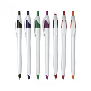 Stylo à bille publicitaire personnalisé, design original, logo, très bon marché, en plastique, largeur d'écriture 0,5 mm, couleur personnalisable - Product Image 1