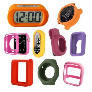Étui de protection en silicone pour montre connectée, horloge numérique, chronomètre, montre-bracelet, housse antichoc en plusieurs couleurs - Product Image 1