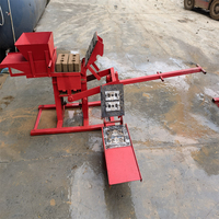 Machine à Briques d'Argile Manuelle, Machine à Briques de Terre Manuelle, Vente Chaude pour les Pays Africains