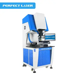 Perfect Laser - High Quality 20 Watt Raycus to CNC Automatic Cut 200 micro Thickness Wafer Fiber Laser Scribing Cutting Machine