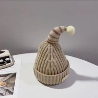 Bonnet tricoté épais pour tout-petits de 1 à 18 mois, bonnet chaud d'hiver, bonnet chaud d'automne et d'hiver