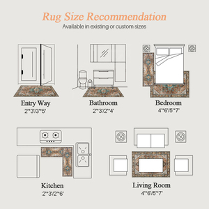 Bán Buôn Tùy Chỉnh Hiện Đại Dễ Dàng Để Làm Sạch Có Thể Giặt Thảm Non-Slip Lớn Thảm Cho Gia Đình Thảm Thảm Mat - Product Image 5