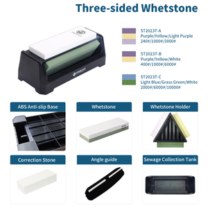 Tùy chỉnh Corundum <span class=keywords><strong>Whetstone</strong></span> dao mài, OEM logo nước mài đá cho nhà bếp và ngoài trời dao - Product Image 4