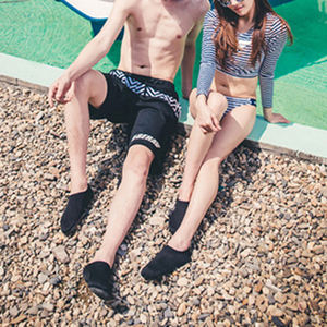 Chaussures aquatiques pour la plage, la natation, le sport aquatique, la marche pieds nus, la gym, le yoga, la danse, la natation, le surf, la plongée, la plongée avec tuba pour hommes et femmes - Product Image 4