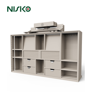 Nouveau bureau de maquillage minimaliste de luxe NISKO avec rangement intelligent relevable pour bijoux, organisateur de meubles de chambre