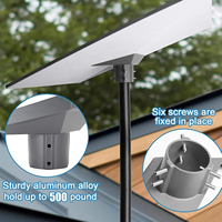 Support d'adaptateur de tuyau Gen 3 pour antenne satellite extérieure, support robuste réglable pour l'installation Starlink