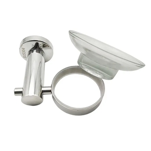 Accessori per sapone da Bar <span class=keywords><strong>in</strong></span> acciaio inox da bagno a parete per Dispenser di sapone <span class=keywords><strong>liquido</strong></span> Rack con sapone <span class=keywords><strong>in</strong></span> <span class=keywords><strong>vetro</strong></span> piatti - Product Image 3