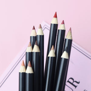 Хит продаж: водостойкий карандаш для губ с высокой пигментацией, под собственной торговой маркой, с возможностью нанесения логотипа, гладкий, OEM, темно-коричневый карандаш для губ, OEM-косметика, карандаш для губ - Product Image 3