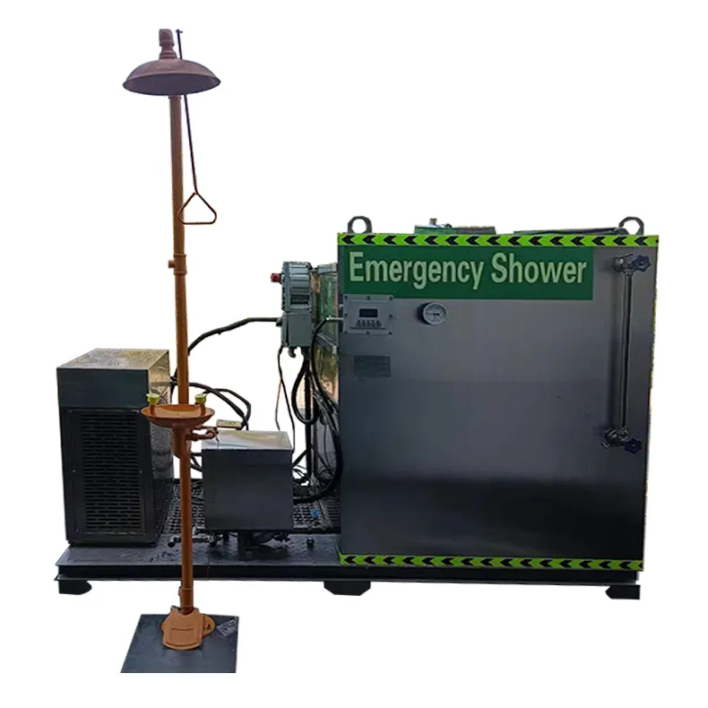 Emergency Eye Wash Station with cooling system