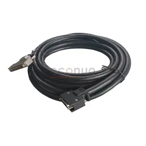 Black High Density Cabler 36Pin To 100 Pin Data Cable For Flora LJ320 Printer