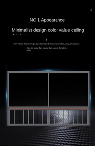 กรอบอลูมิเนียมขนาดใหญ่แบบพาโนรามาหน้าต่างกระจกคงที่หลังคาเก็บเสียง - Product Image 2