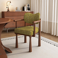 Chaises de salle à manger modernes et luxueuses en bois massif, vente directe d'usine JP, pour salon et salle à manger, tissus en microfibre personnalisables