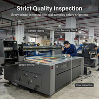 Imprimante UV industrielle 3220 avec tête d'impression Ricoh G6, machine d'impression numérique à plat grand format pour la signalisation et la décoration