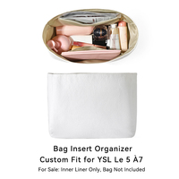 Insert Tas Tangan Tyvek untuk Penggunaan Sehari-hari, Tahan Air, Anti Debu, Organizer Ringan untuk Tas
