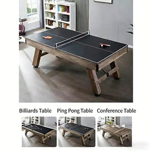 Table de billard 2-en-1 intérieure/extérieure de 8 pieds avec table de <span class=keywords><strong>ping</strong></span>-<span class=keywords><strong>pong</strong></span> et kit d'accessoires de balles offert - Product Image 4