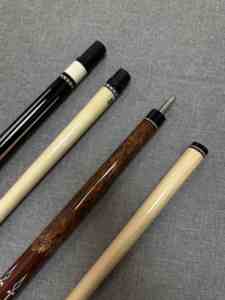 Taco de <span class=keywords><strong>Billar</strong></span> de Madera de Arce con Eje de Acero Inoxidable 1/2 148cm, Diseño Nuevo de Fábrica 2026, con Hermosa Decoración para <span class=keywords><strong>Billar</strong></span> de Nueve Bolas - Product Image 3