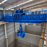 Grue à pelle de 63 tonnes à double poutre pour la récupération de ferraille en usine sidérurgique