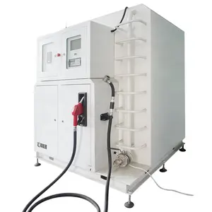 skid mounted fuel station container mobile mounting diesel tank with portable gasoline petro