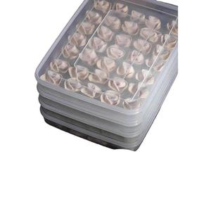 5-layer food-grade splashproof dumpling <b>box</b>, <b>large</b>-capacity polypropylene food storage tray, efficient quick-freezing, a - Product Image 4