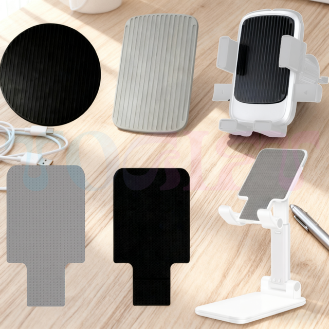 2025 New Cheap Wholesale Custom Portable Foldable Silicone Waterproof Anti-slip Pad  for All Types of Phone Holder