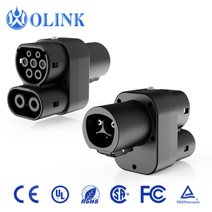 Adaptateur OLINK 80A 250A AC DC Nacs vers Ccs2, chargeur rapide avec station <span class=keywords><strong>Tesla</strong></span> pour la recharge rapide des véhicules électriques Ccs2 - Product Image 1