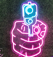 Les néons à LED évalués IP65 pour l'utilisation de parc à thème DC 12V garantie de 3 ans CRI élevé 80 et haute visibilité