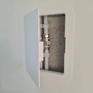 Trappe de plafond verrouillable bon marché, étanche, en aluminium, pour accès aux canalisations - Product Image 5