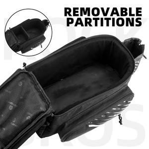 Muestra Gratuita, Bolsa de Bicicleta Grande Personalizada con Logotipo al por Mayor, Bolsa de Alforjas para Bicicleta, Bolsa para Cuadro de Bicicleta, Bolsas Laterales Traseras - Product Image 6