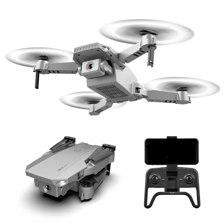 Cámara aérea 4K HD, nueva tecnología, cuadricóptero, Control de Radio, 3,7 W, Mini Drones R12