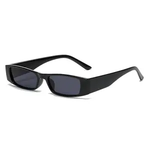 Gafas De Sol Uv400 작은 사각 여성 선글라스 사용자 정의 디자이너 직사각형 복고풍 음영 선글라스