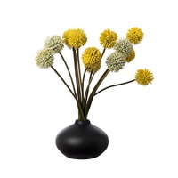 Fleurs artificielles en mousse pour mariage, réaliste, respectueuses de l'environnement, moulées par injection, plantes vertes, artisanat décoratif en gros
