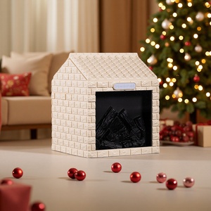 Wholesale Promotional Office Christmas Gifts USB Simulation Charcoal <b>Fire</b> Spray Humidifier <b>LED</b> Desk Night Light Air Purification - Product Image 1